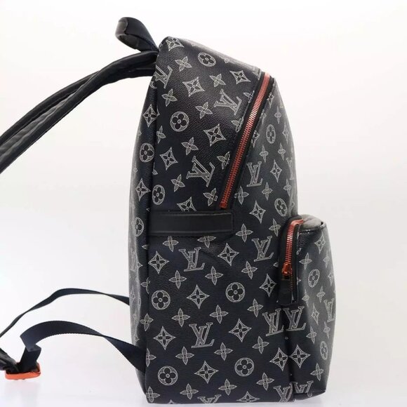 LOUIS VUITTON Monogram Ink Apollo Backpack Navy Red White - Picture 10 of 16